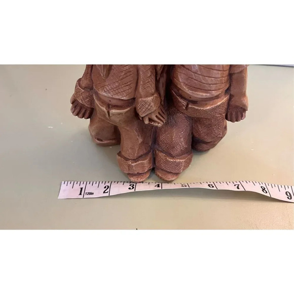 FannyKins "Duet" by Bill Mack Solar Statuary 1975 Couple Singing Sculpture Figur - Picture 8 of 11